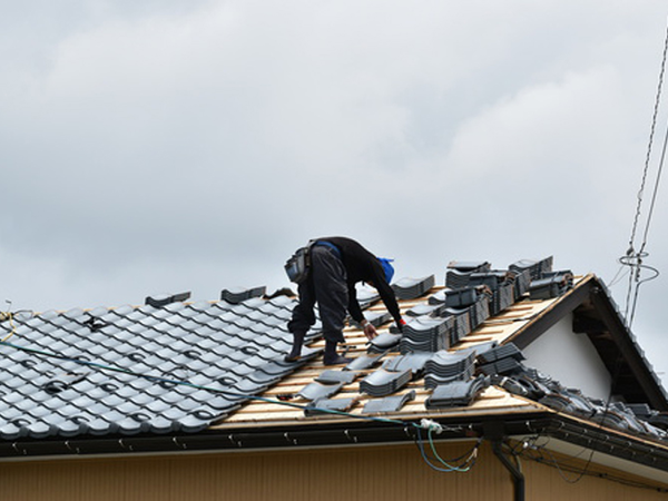 被災や雨漏り・・・お客様の不安はすぐに取り除く!