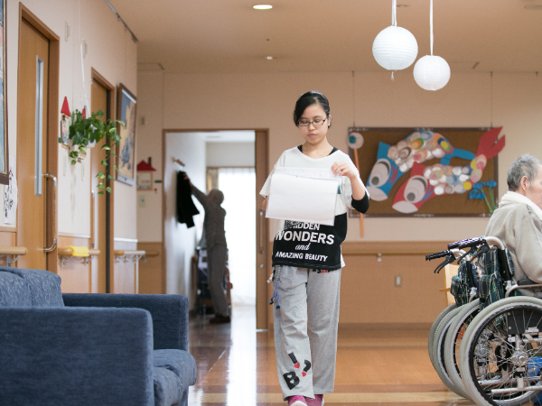 後輩が入ってきたら、いちばん相談しやすい先輩になりたい。
