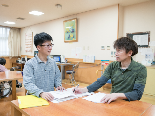 施設も職員も明るいのが、最大の魅力だと思います。