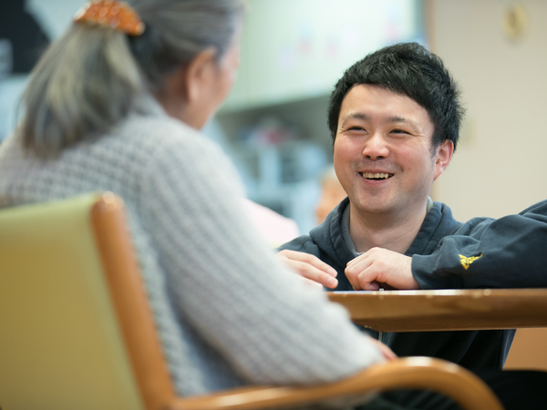 「明るく、元気に、心温かい」三拍子そろった対応を心掛けて。