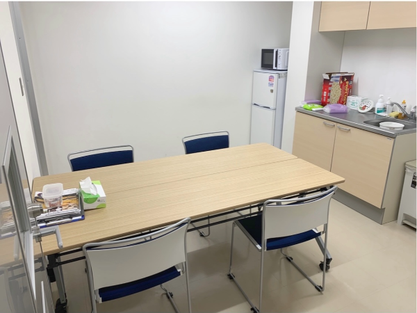 広くてゆっくり出来る休憩室◎