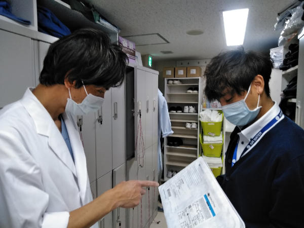 物品の搬送作業