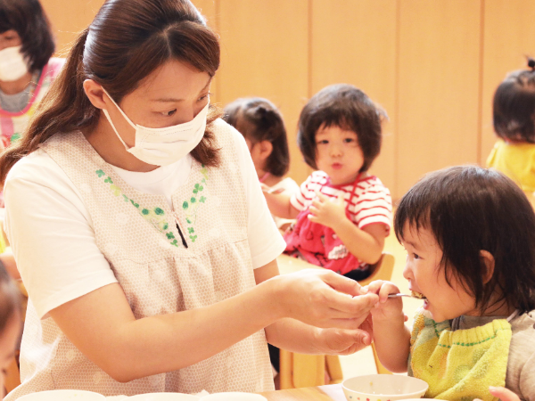小さいころ、姉妹園の東石井保育園にお世話になっていました。