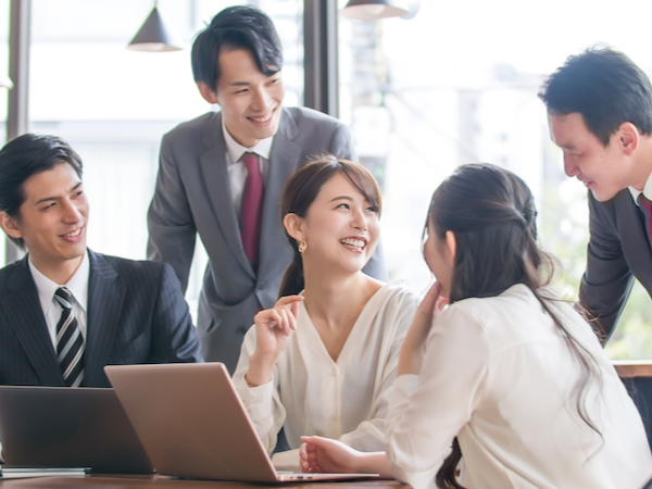 私たちに携わるすべてのスタッフ、及び、クライアント企業様の笑顔が見たくて。