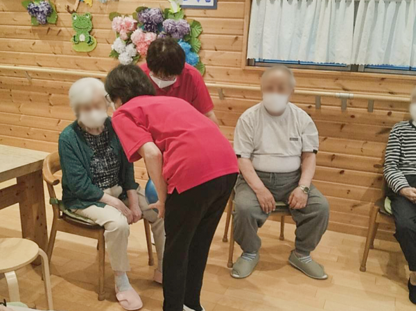 利用者の方それぞれに合った会話をする意識