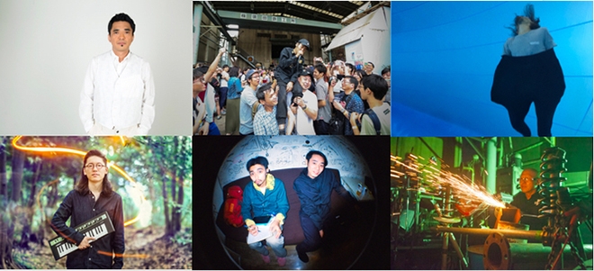 2：「鉄工島FES-2018E38080出演者E38080左上から時計回りに、石野卓球、七尾旅人、∈Y∋、Kan-Sano、KAKATO環-ROY×鎮座-DOPENESS、PBC」.jpg?mtime=20180913110529#asset:4459337