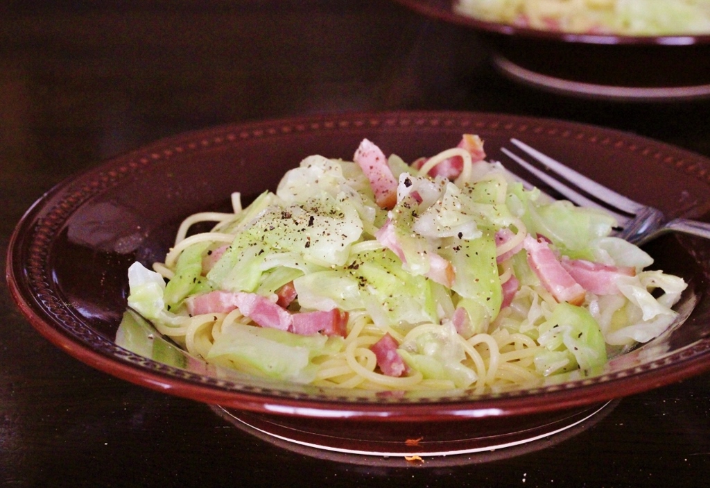 キャベツのチーズクリーム風味パスタ Olive Oil Life オリーブオイルライフ