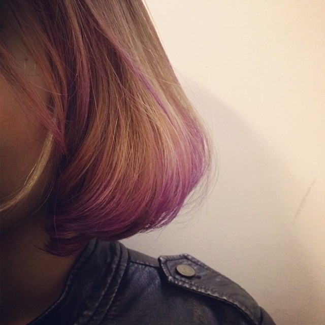 ほのかに毛先だけ、色味をスパイス的にきかせることもできますし……