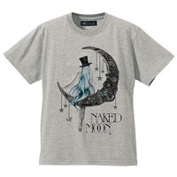 AKIHIDE | NAKED MOON Tシャツ