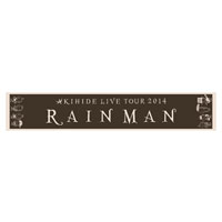 AKIHIDE | RAIN MAN マフラータオル/ブラウン