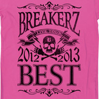 BREAKERZ | “BEST”-HALL- Tシャツ-PINK