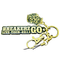 BREAKERZ | GO 携帯ストラップ-ゴールド