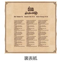doa | LIVE Tour 2014 -WANTED- アナログパンフレット