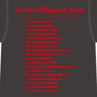 Hundred Percent Free | REBOOT EXTRAツアーTシャツ