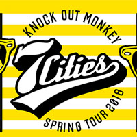 KNOCK OUT MONKEY | "7 CITIES" ツアータオル