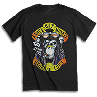 KNOCK OUT MONKEY | APPETITE FOR dEnkA Tシャツ