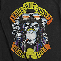 KNOCK OUT MONKEY | APPETITE FOR dEnkA Tシャツ