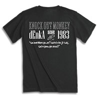 KNOCK OUT MONKEY | APPETITE FOR dEnkA Tシャツ