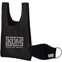 KNOCK OUT MONKEY | KOMマスク&エコバッグセット