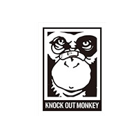 KNOCK OUT MONKEY | ステッカー3種セット
