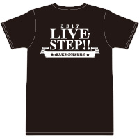 大黒摩季 | Live–STEP!! Tシャツ(BLACK)