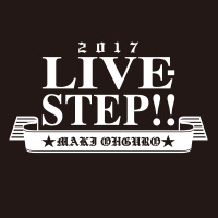 大黒摩季 | Live–STEP!! Tシャツ(BLACK)