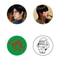 松村龍之介 | 松村龍之介 冬でも収穫祭 缶バッジ