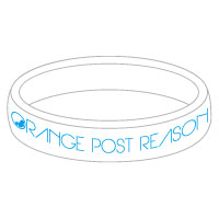 ORANGE POST REASON | OPR ラバーバンド 【ホワイト】