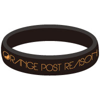 ORANGE POST REASON | OPR ラバーバンド 【ブラック】