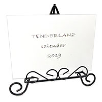 TENDERLAMP | TENDERLAMP 2019年カレンダー