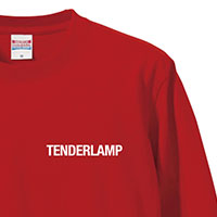 TENDERLAMP | TENDERLAMPロングTシャツ(Red)