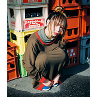 CHIHIRO YASUDA | ワイドスリーブワンピース(khaki)