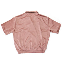 CHIHIRO YASUDA | マットサテンシャツ(pink)