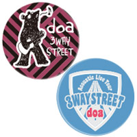 doa | "3WAY STREET" ランダム缶ミラー