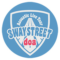 doa | "3WAY STREET" サテンステッカー