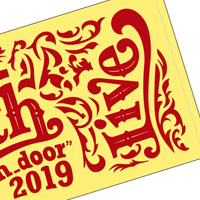 doa | "open_door"2019 フェイスタオル