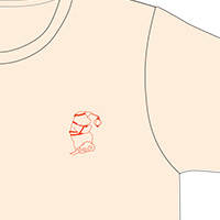 MATSURI | カバいい Tシャツ(ナチュラル)
