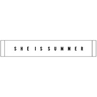 SHE IS SUMMER | SIS オリジナルクリアポーチ