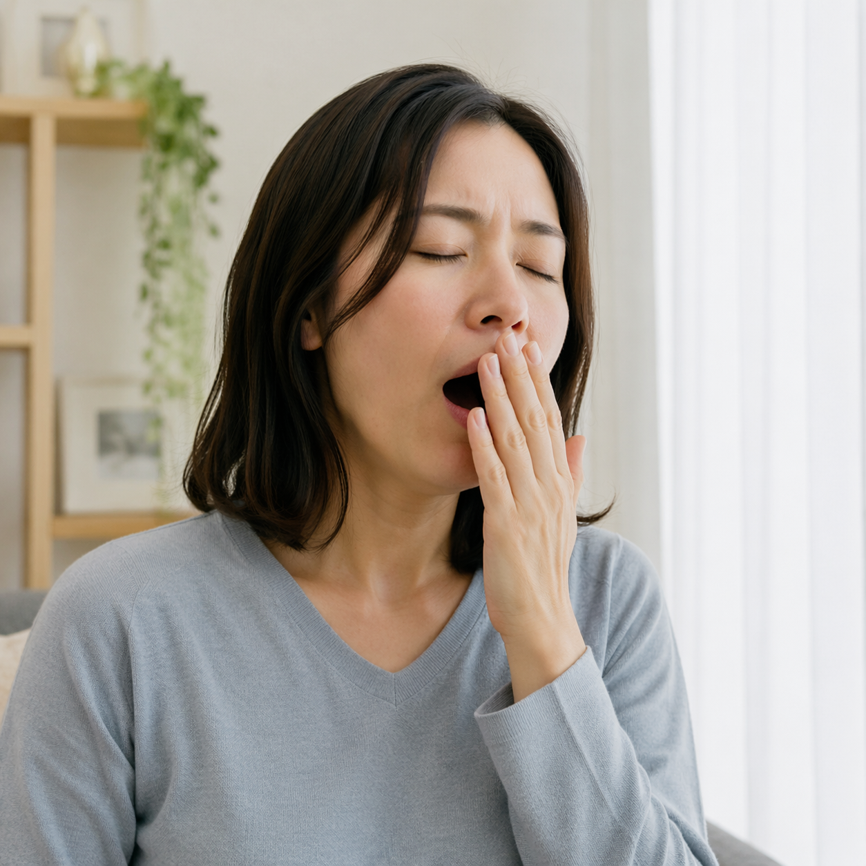 更年期からの睡眠時無呼吸症候群