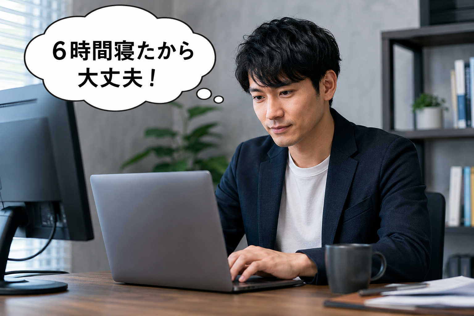 6時間睡眠は徹夜とおなじ？？