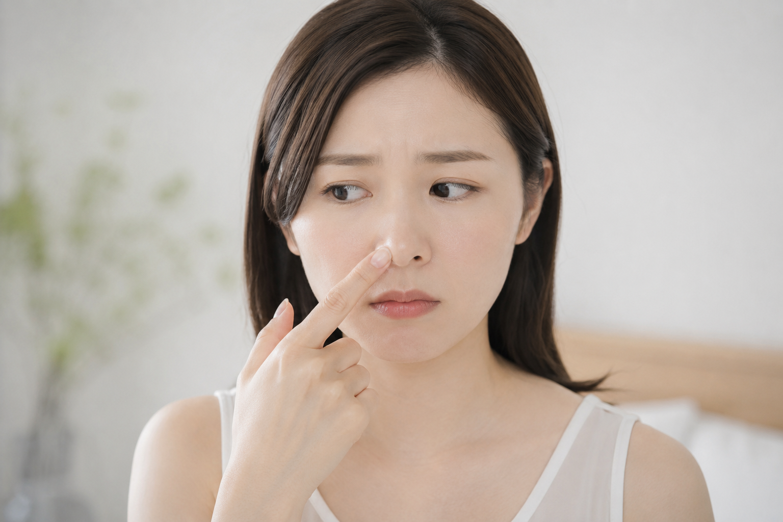 わたし、鼻が詰まってます。いびきレーザー治療は効きますか?