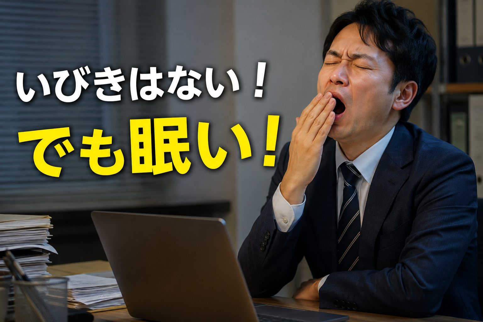 いびきはない!だけど眠い!レーザー治療は効果ある?