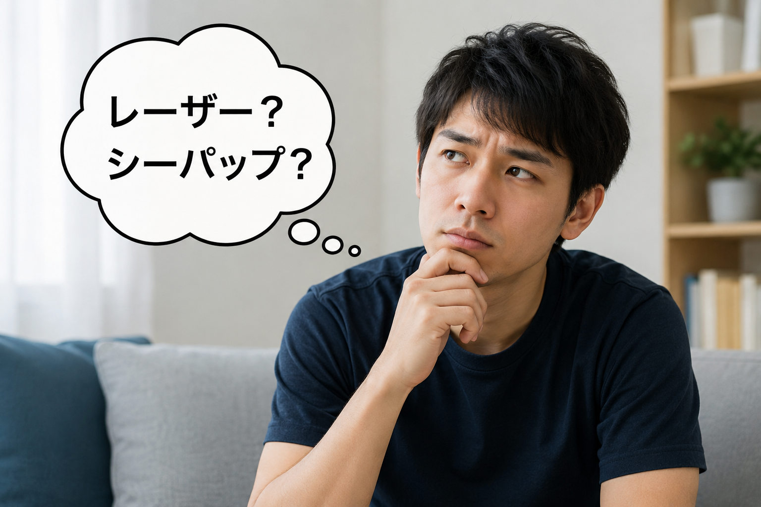 そのいびき、レーザー向き？シーパップ向き？