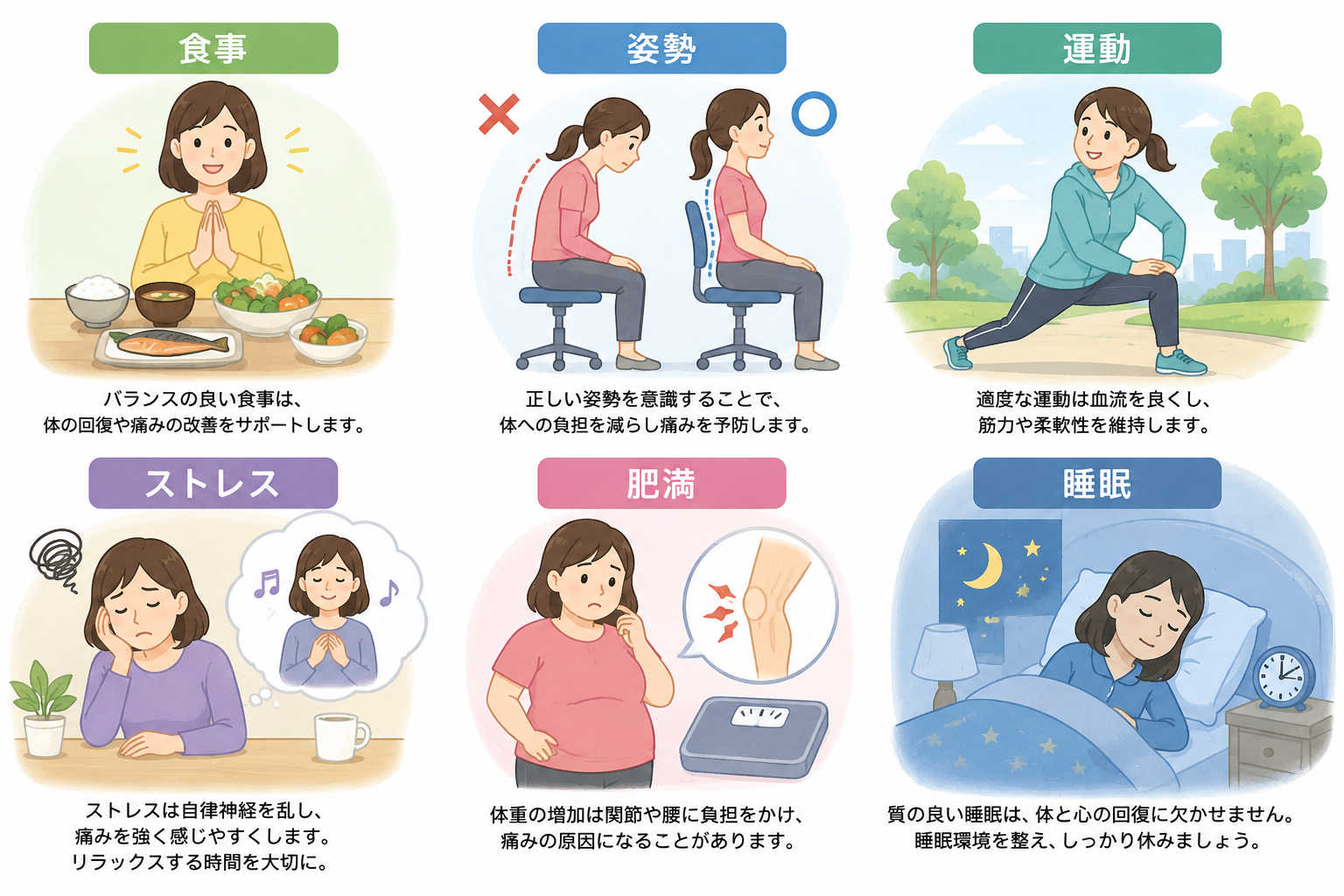 痛みは生活習慣病？当院が痛みの背景を大切にする理由