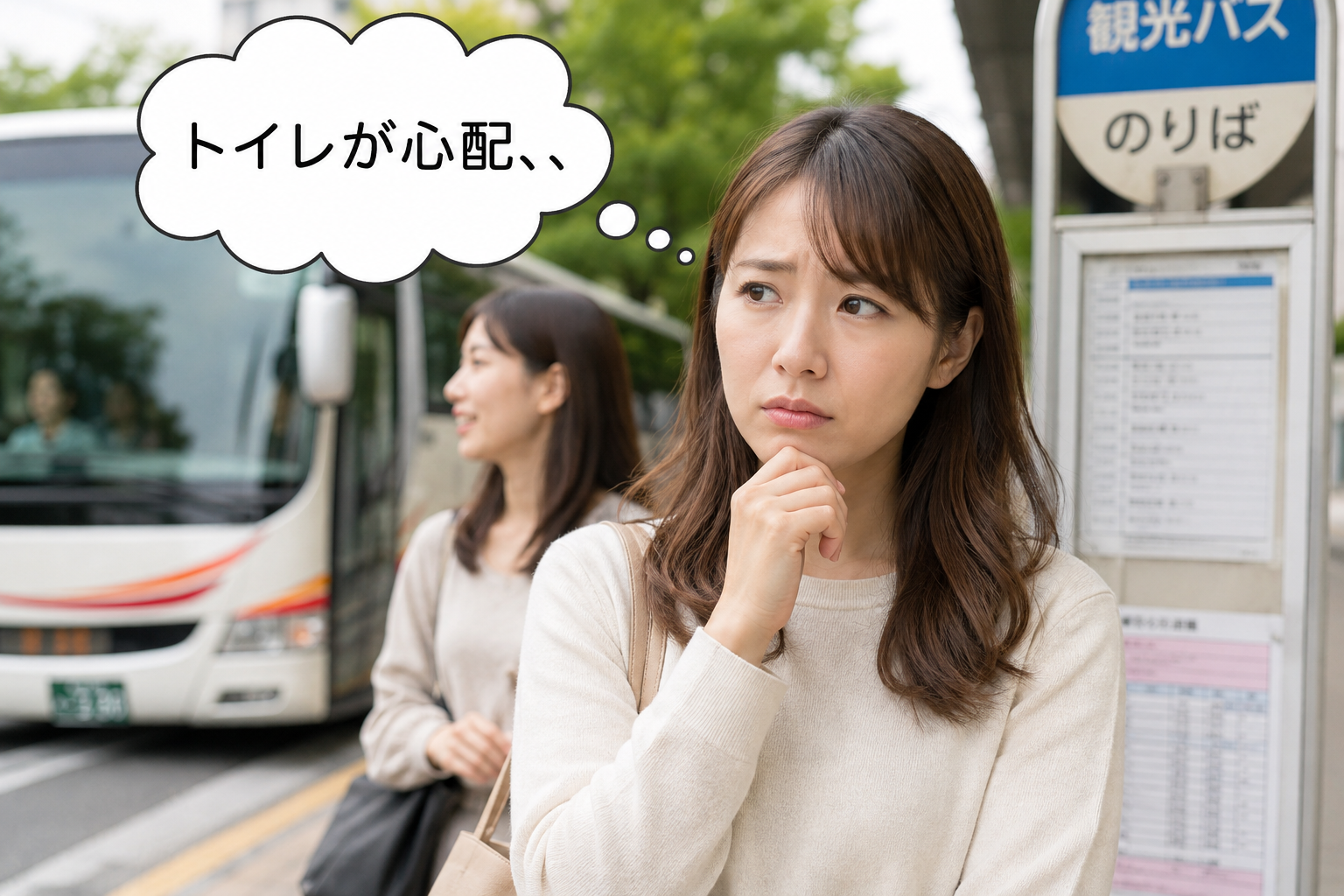 旅行や夜のトイレが心配、、頻尿が気になっている方、過活動性膀胱かもしれません