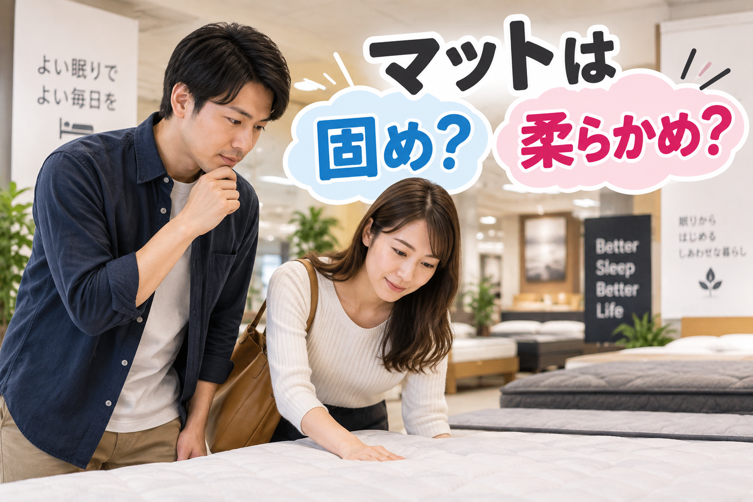 いびき予防には、固いマット？寝具の選び方