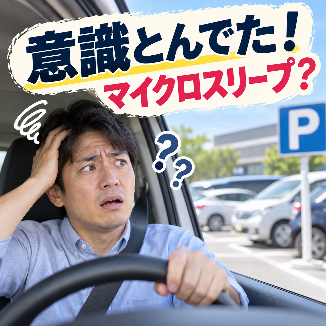 一瞬寝てた？マイクロスリープとは？