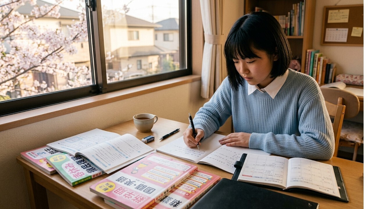 春休みのたった14日で偏差値が爆上がり勉強法