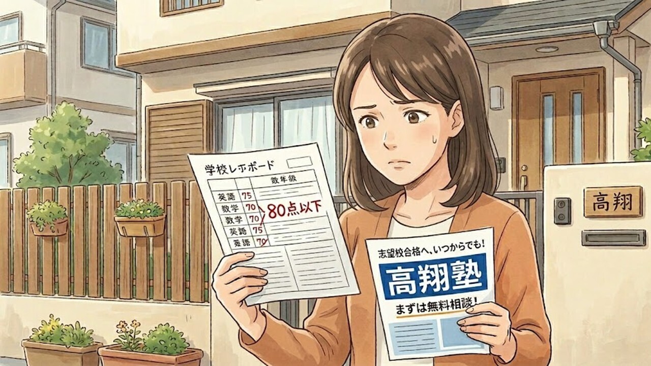 「この成績で塾に入ってほうがいいか」の判断