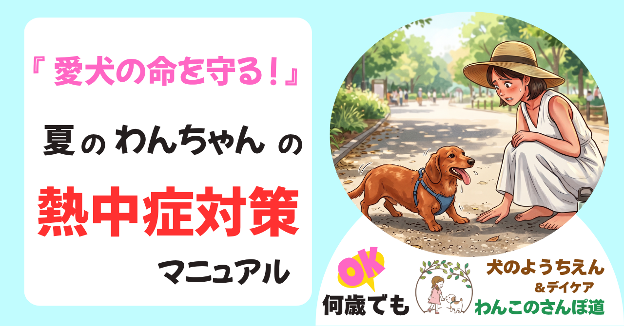 わんちゃんの「熱中症対策」